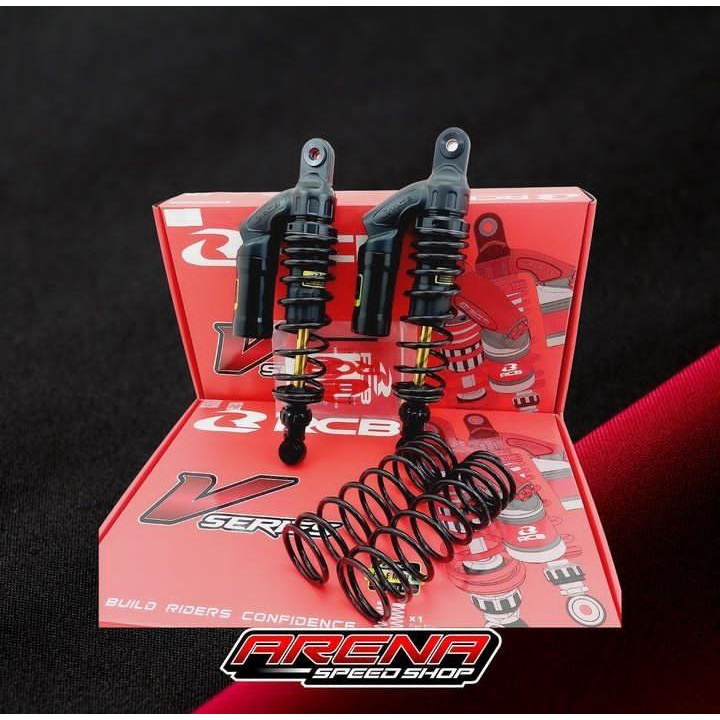 Shock Belakang RCB V Series RX King Tiger 335mm Black