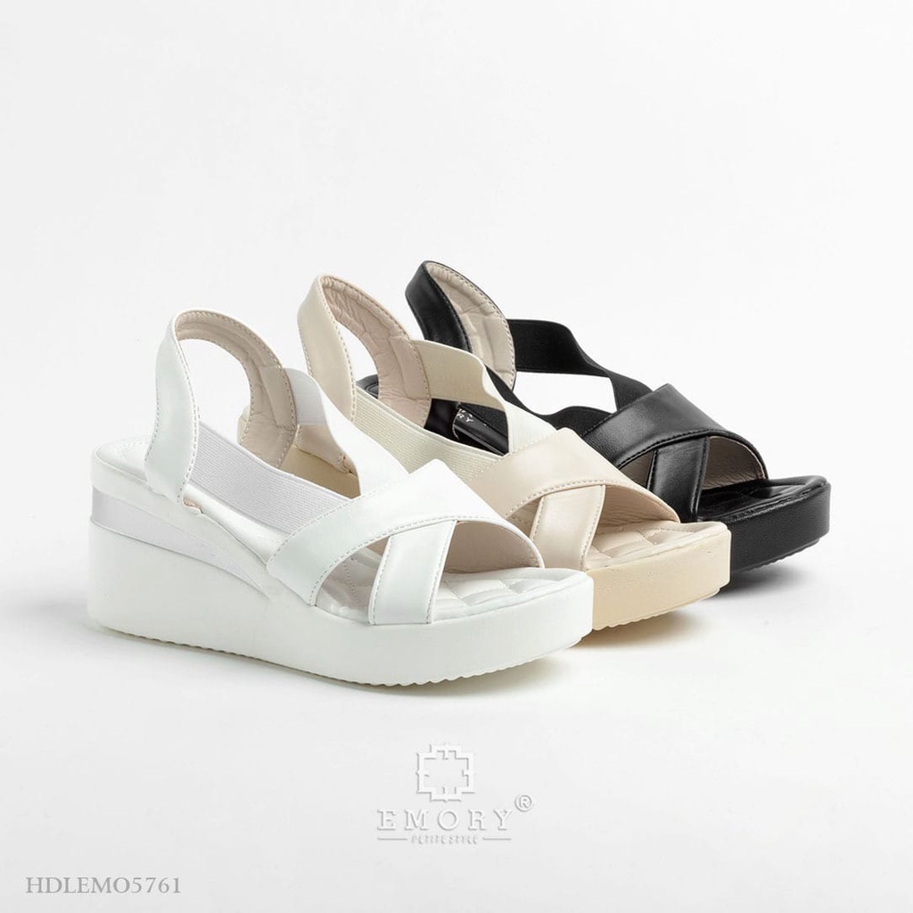 SV - Emory Aprilla Sandal Wedges Wanita HDLEMO5761