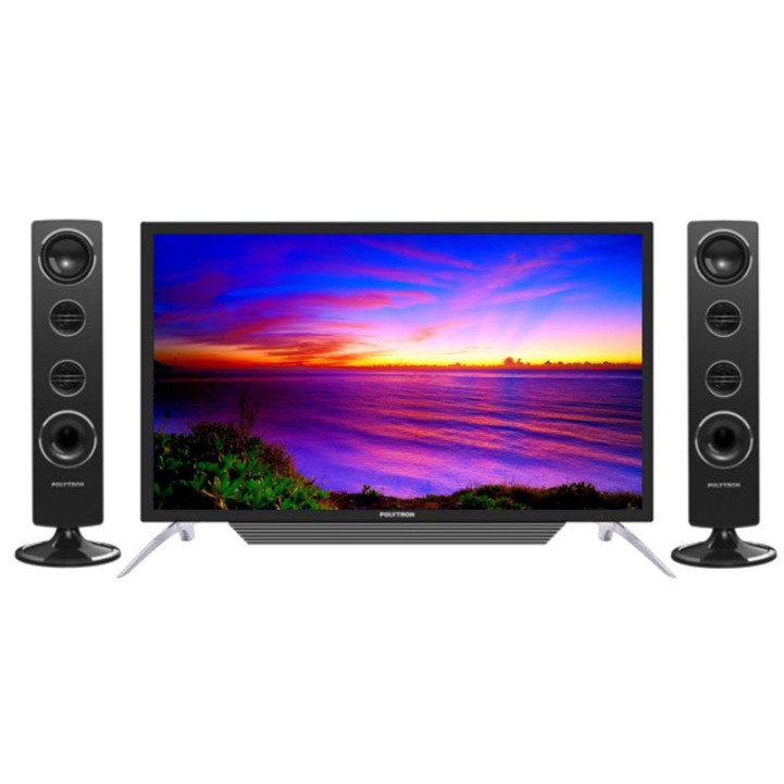 Polytron PLD 32TV1555 / PLD32TV1555 LED TV HD Ready Cinemax Sound Tower DIGITAL