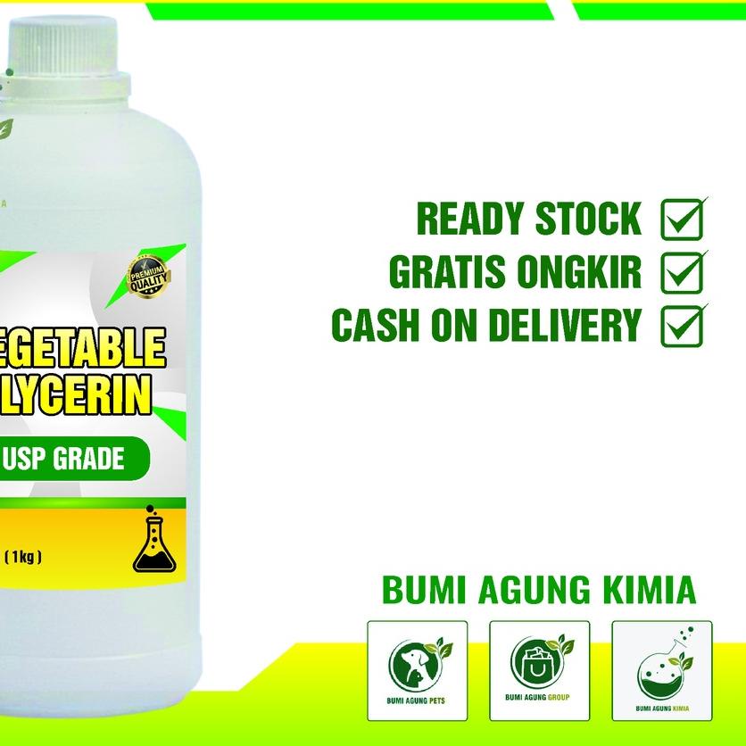 

Termurah | KI3 | VG USP GRADE / Vegetable Glycerin Gliserol Gliserin Glycerin 1KG 1 KG