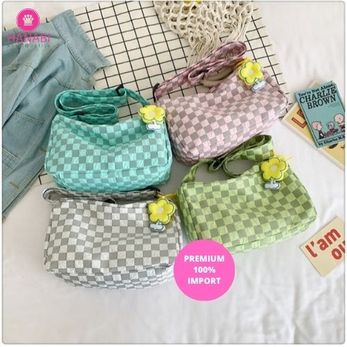 HANABI-tas selempang wanita YOONA tas wanita tas jalanjalan tas import