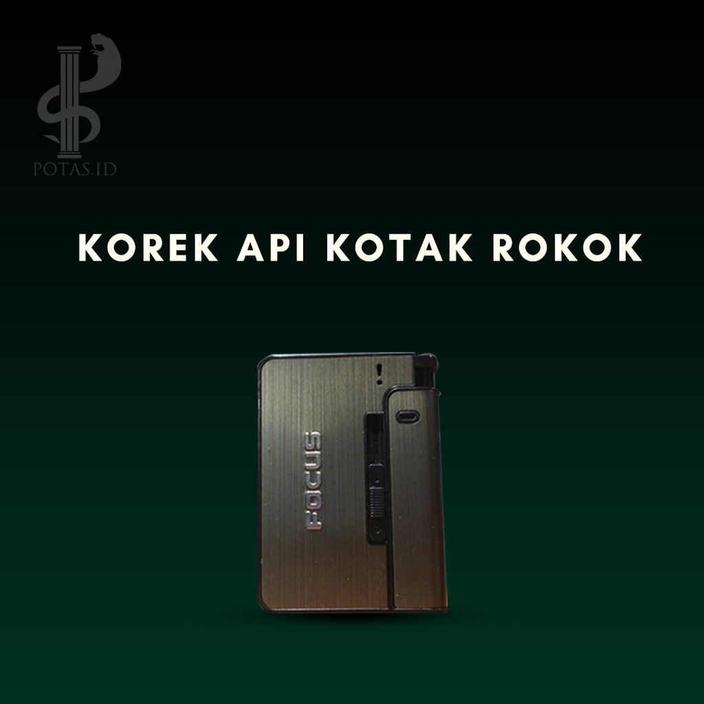 Kotak Rokok Korek Api 2in1