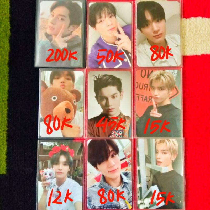 wts nct official photocard wts taeyong binder universewts jeno keycard sg22
wts jeno season greeting