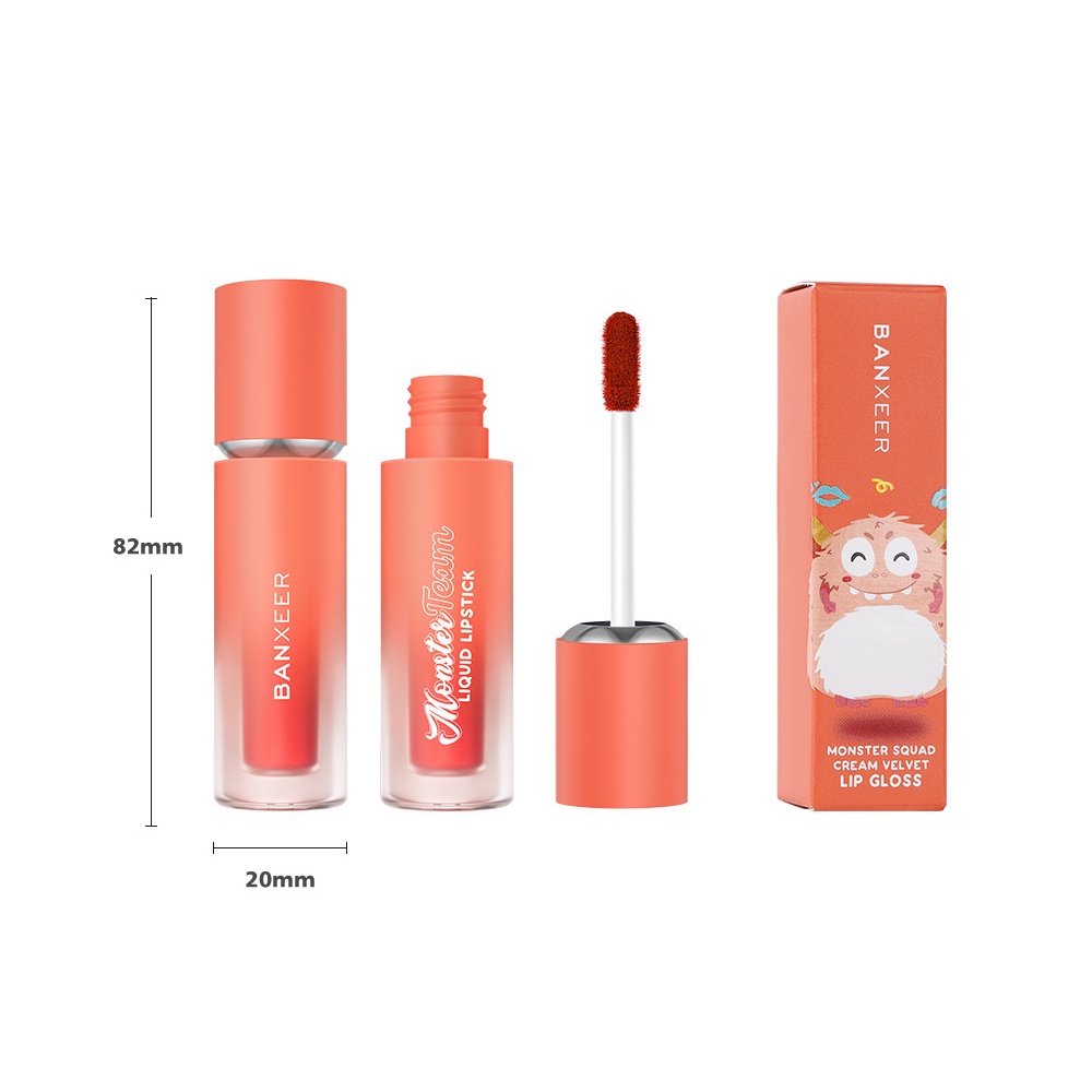 (READY &amp; ORI) Banxeer Monster Squad Creamy Velvet Lip Glaze BM01