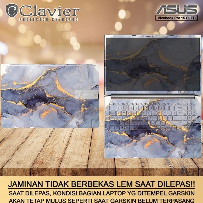 Cover Garskin Laptop Asus VivoBook Pro 15 M3500 M3500Q M3500QC Bening