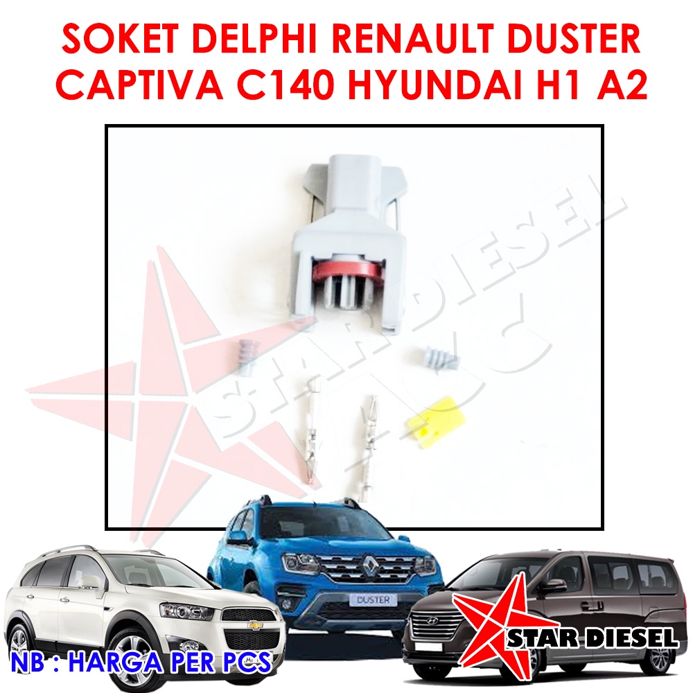 SOKET DELPHI RENAULT DUSTER SOKET CAPTIVA C140 SOKET HYUNDAI H1 A2