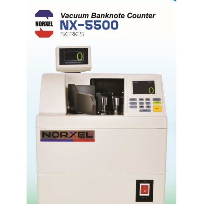 Mesin Hitung Mesin Hitung Uang Norxel Nx 5500 / Money Counter Norxel 5500