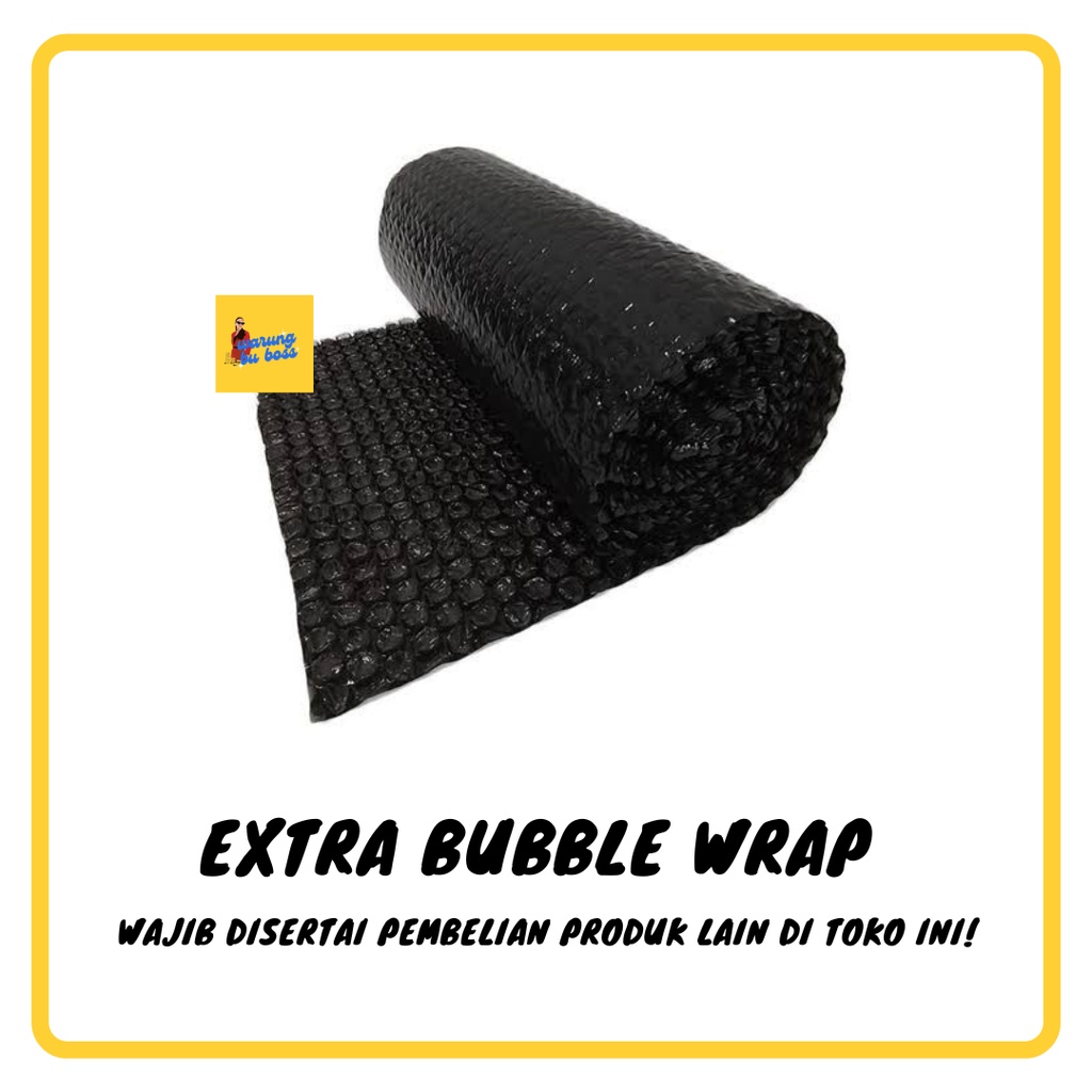 

Extra Bubble Wrap Protection [ADD-ON]