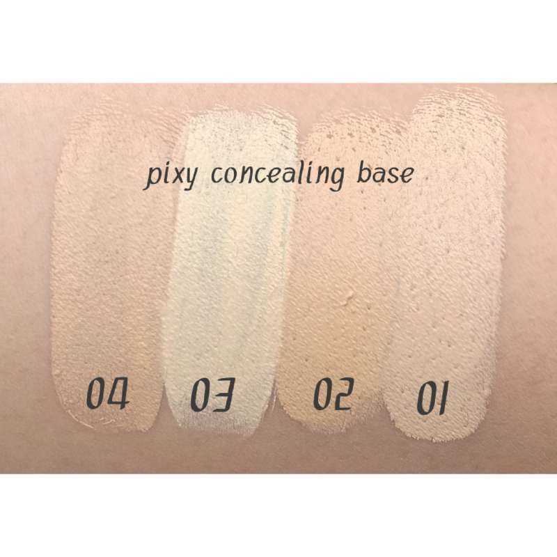 PIXY Concealing Base 9GR | Stick Foundation | Stik Concealer | 01 Natural Beige | 02 Sand Beige | 03 Creme Beige | 04 Caramel Beige | UV Whitening