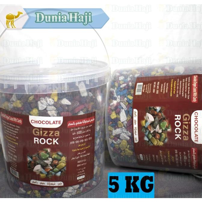 

Coklat Kerikil Ember 5KG Khas Arab Cokelat Batu Choco Stone