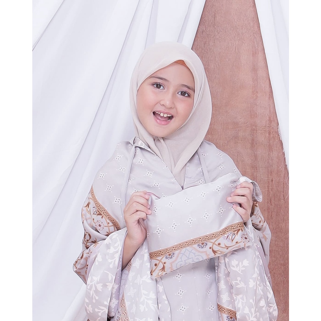 Mukena Anak sultan diory satin silk