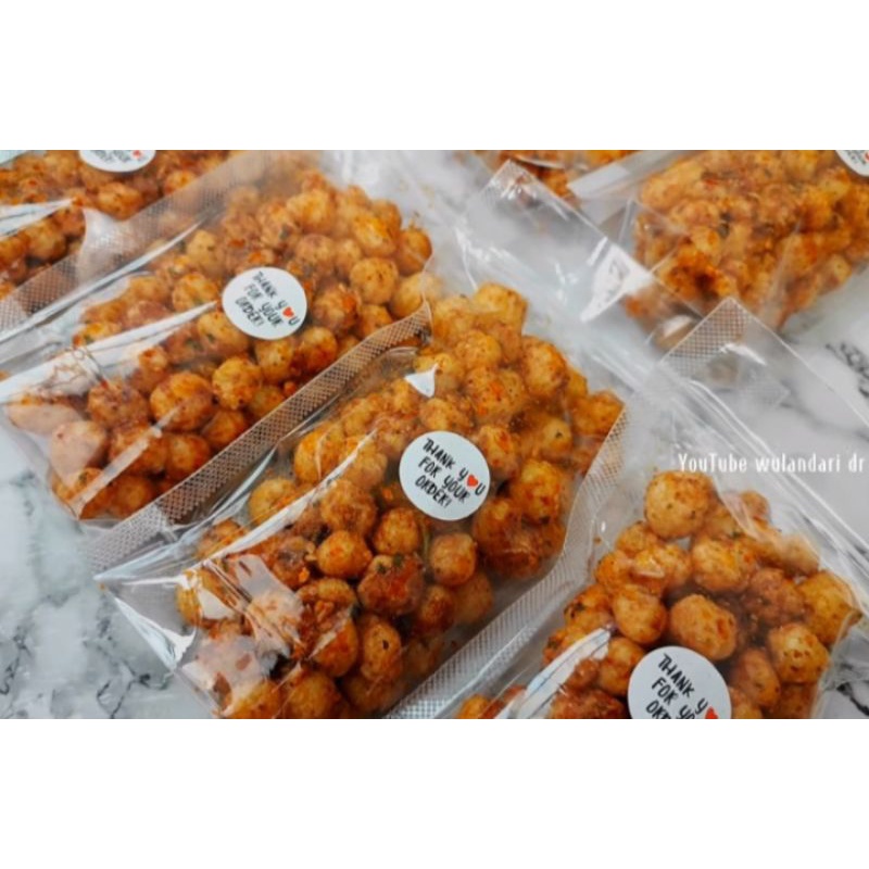 

Cimol Kering Original,Pedas, Extra pedas