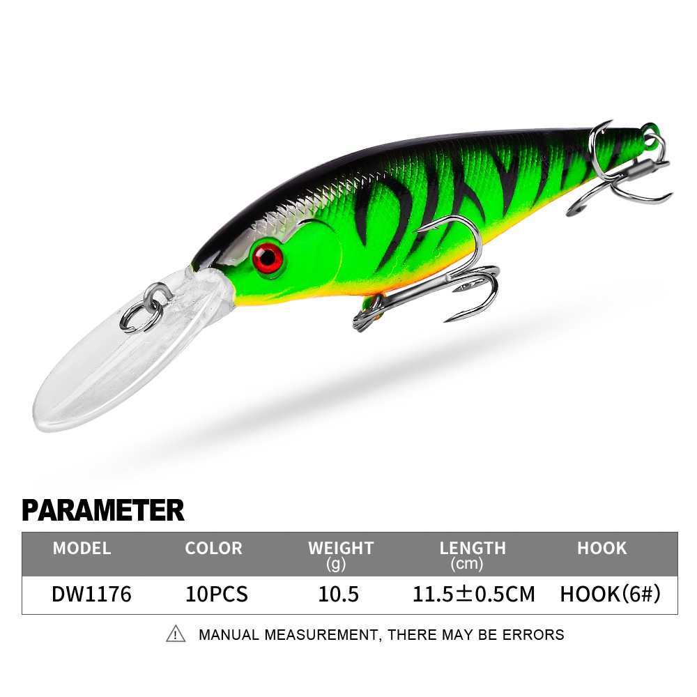 Umpan Pancing Minnow Proberos 11,5 cm 10,5 gram mancing casting fishing lure