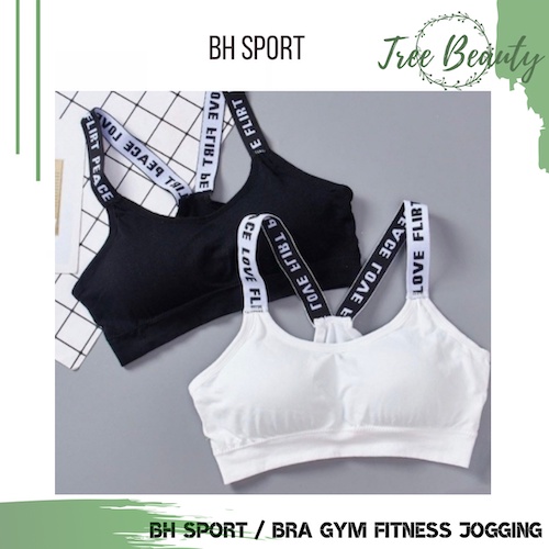 BH Sport Bra Push Up Gym Fitness Zumba Jogging BH