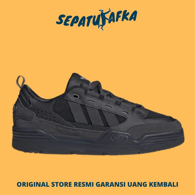 Adidas Adi2000 Triple Black Sepatu Pria Original