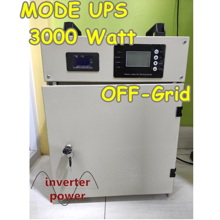 Box panel mode ups inverter paket lengkap trafo 3000 W psw