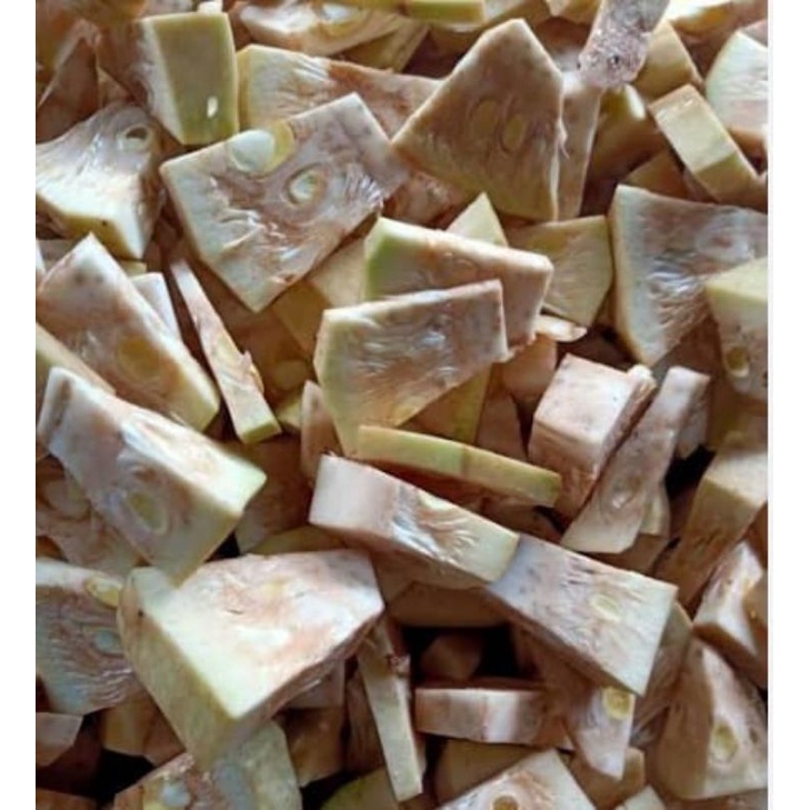 Nangka muda kupas 1 kg segar
