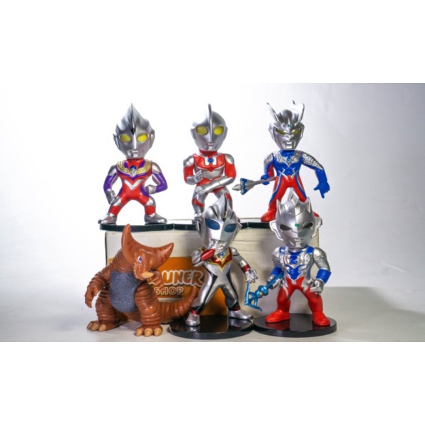 

Unik Figure Gomorah PCS Set Ultraman MAN ULTRA 6 Chibi isi Murah