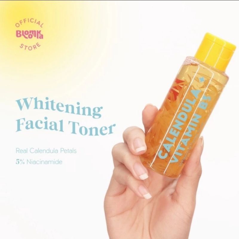 Bloomka Calendula+vitamin B3 (Niacinamide) Whitening Facial Toner