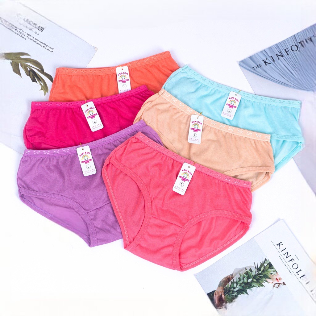 IL - Undies Celana Dalam Wanita Dewasa / CD Perempuan / M-XXXL / CD POLOS / 203 KIM KIM