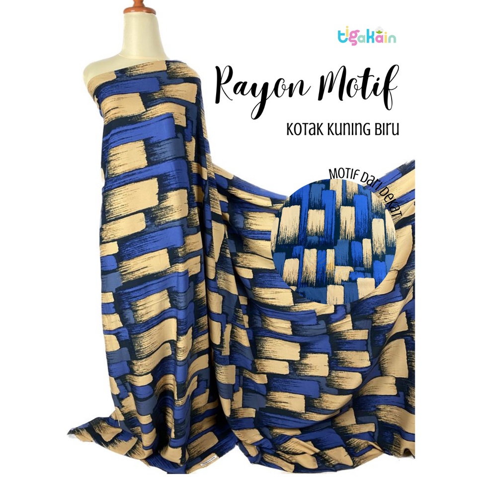 Rayon Viscose Motif / Rayon Motif