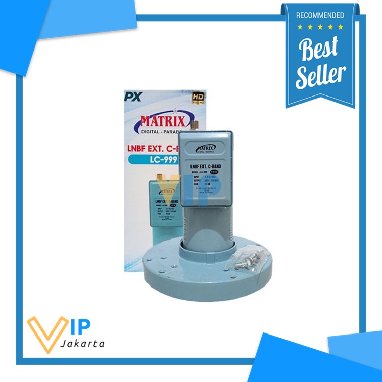 Terjamin Matrix LNB C Band Single Out LC-999 1 Satelite 1 Receiver VIP