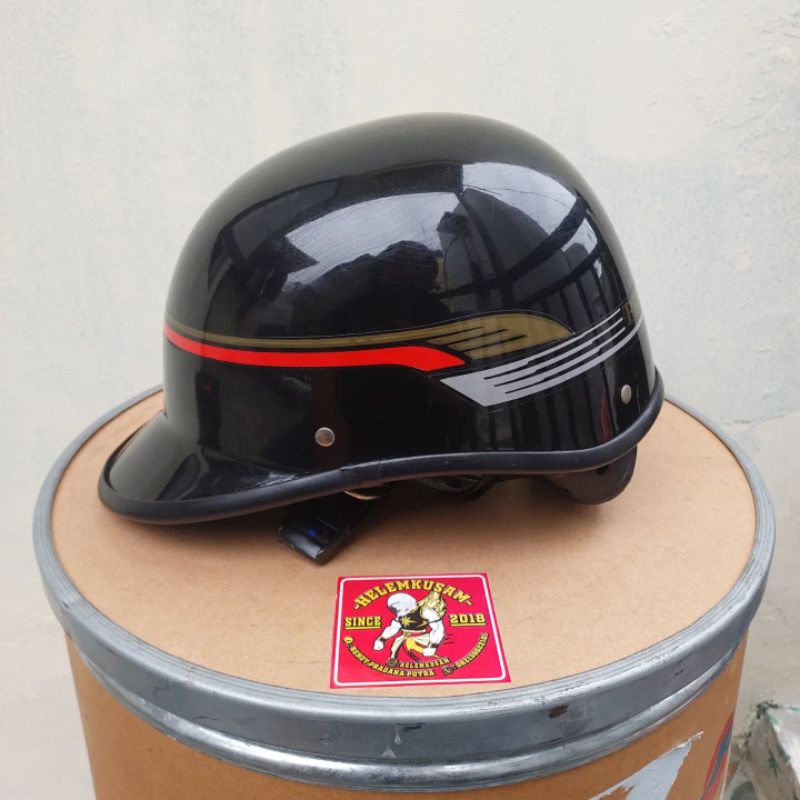 HELM LAWAS, JADUL, KLASIK CETOK KIWI PERFECTION NOS ORIGINAL