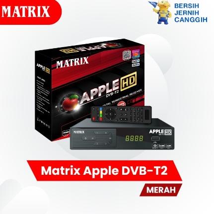 Terhitz	8.8 Set Top Box Tv Digital Matrix DVB T2 Apple HD EWS / set top box dvb t2 / set box tv digital / box tv digital / set top box tv tabung / stb dvb t2 / [LKA]-3