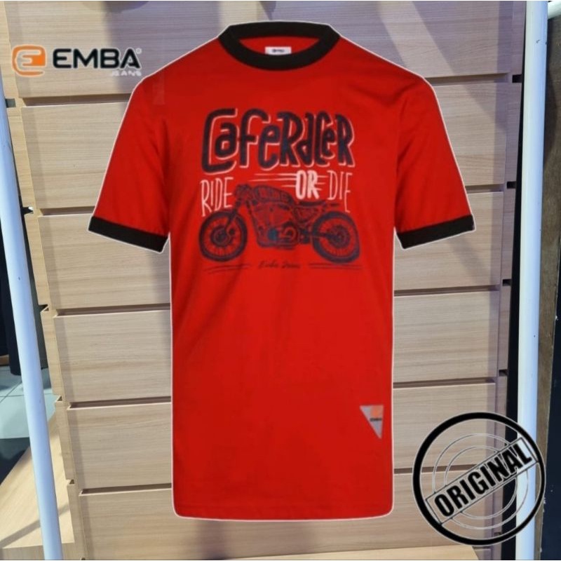 Kaos pria merk emba jeans