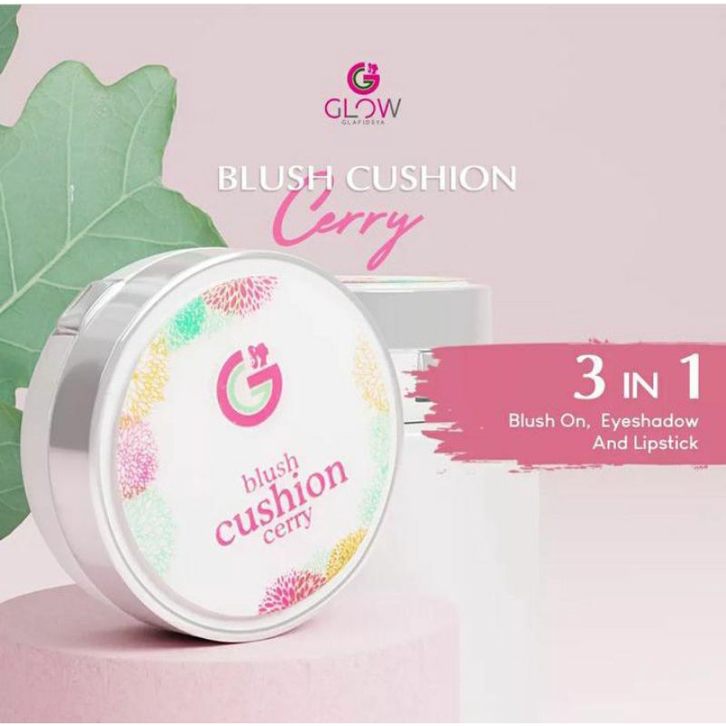 BLUSH CUSHION CHERRY GLAFIDSYA OFFICIAL STORE GLAFIDSYA MEDIKA GLAFIDSYA GLOW BLUSH ON