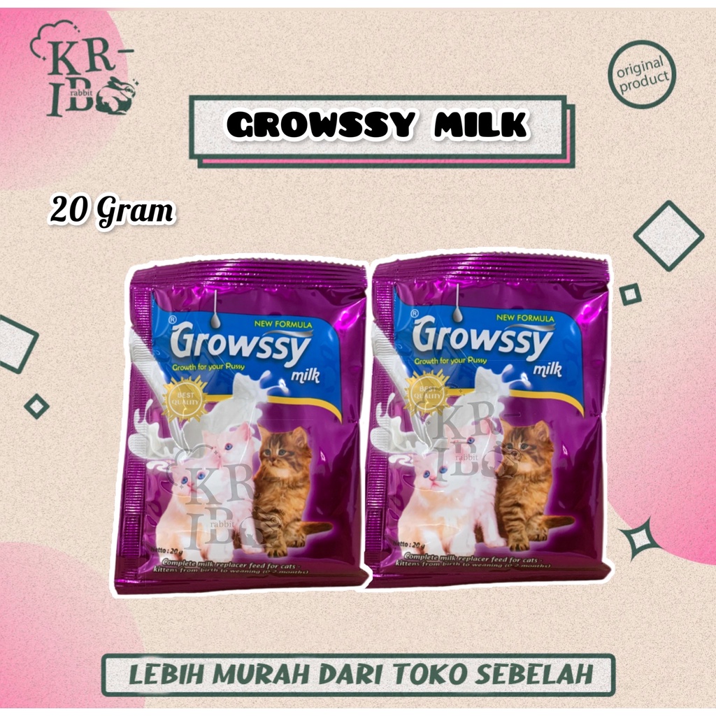 Growssy Susu anak kucing - Susu anak kucing - susu growssy