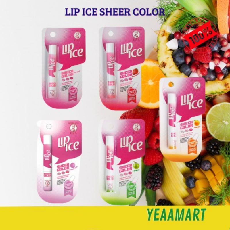 LIP ICE SHEER COLOR || Lip Balm 2.2Gr Original