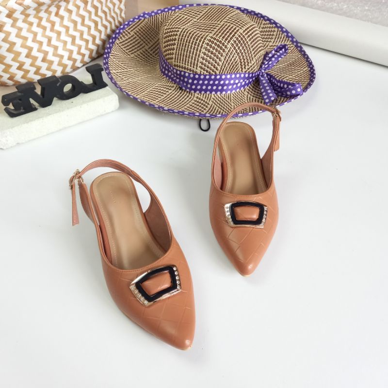 Vinale Blaira Mules | Sandal Mules Wanita | Mules Wanita Daily | Sandal Mules Casual