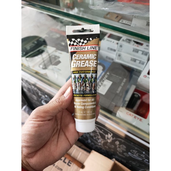 Finish Line Ceramic Grease for Bike - Ceramic Grease Sepeda Finish Line Pelumas Bearing Sepeda Ceram