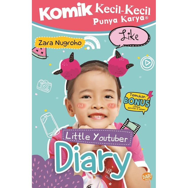 Buku Komik Kkpk Little Youtuber Diary