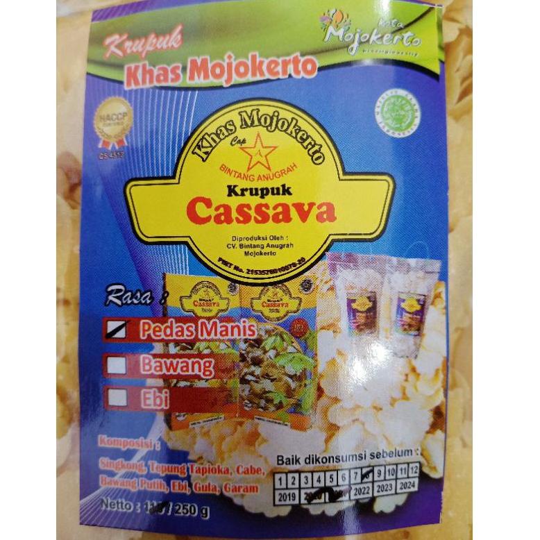 

[RPC91] Krupuk Cassava 250gr khas mojokerto ➭Terlaris