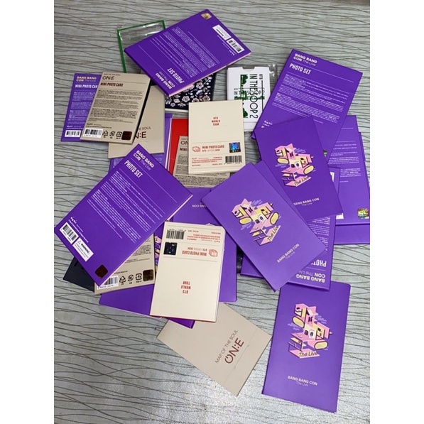 Official Kotak Box mini pc message photo set BBC in the soop ITS Mots 7 Love yourselves tour dalmaju