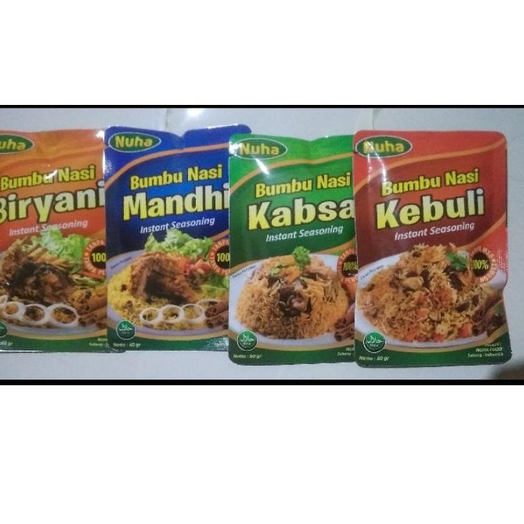 

(♥C6369] Nuha Bumbu nasi kebuli Arab lengkap briyani Mandhi kabsah
