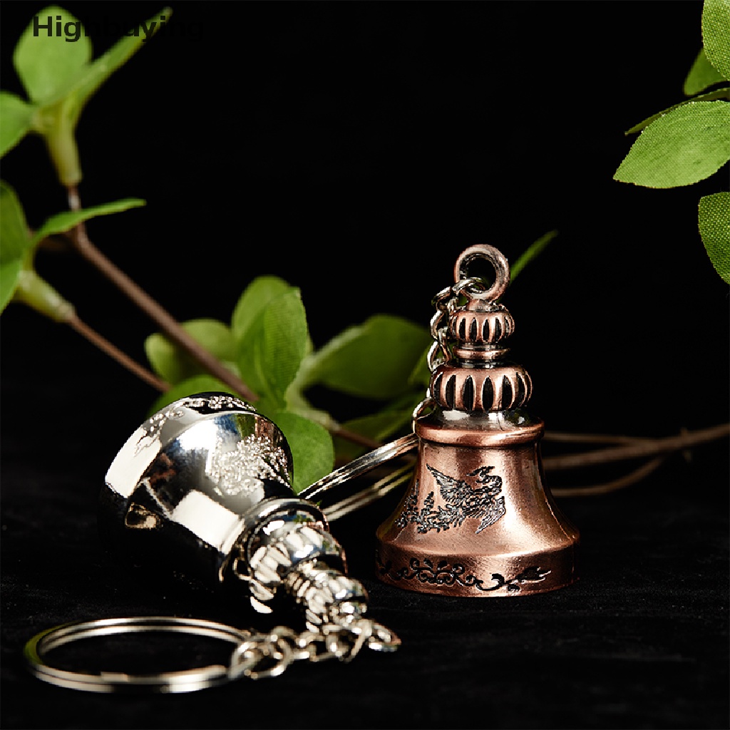 Hbid Antik Naga Phoenix Bell Liontin Gantungan Kunci Gantungan Kunci Ring Tas Ornamen Hadiah Glory