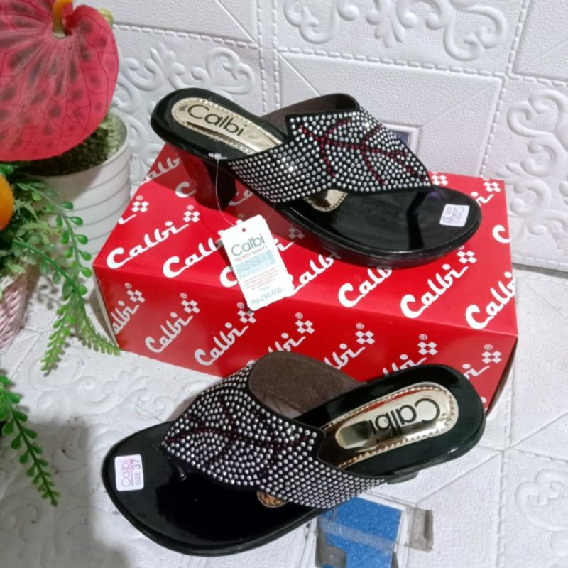 sandal calbi wanita heels