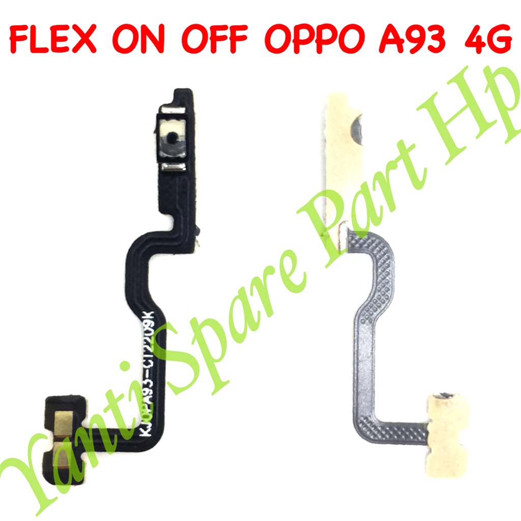 Flexible On Off Oppo A93 4G F17 Pro Original New