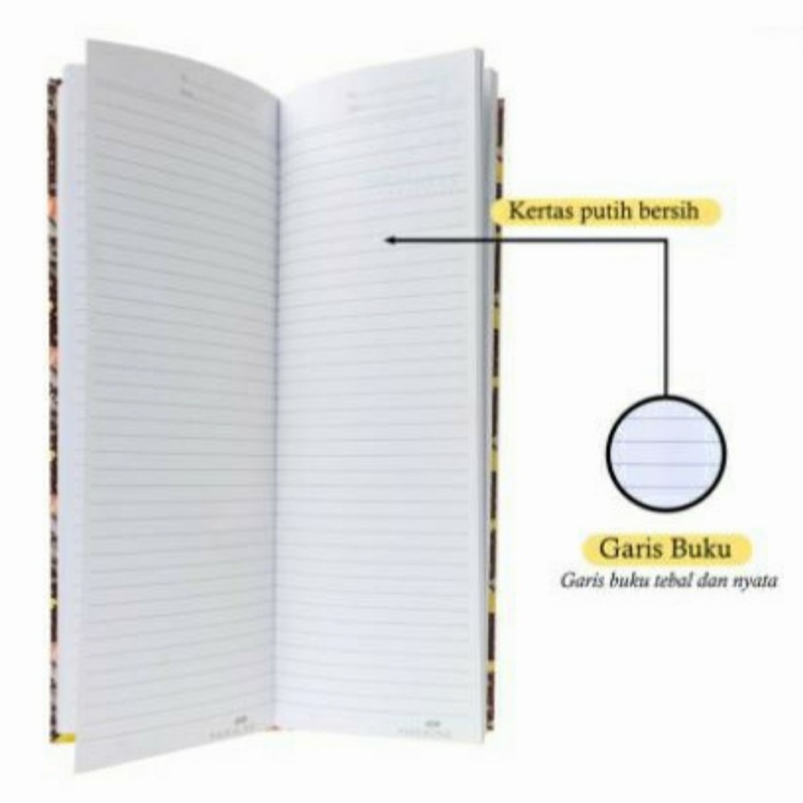 Buku Ekspedisi 1/2 Folio Hard Cover 100 Lembar Paperline 1Pcs
