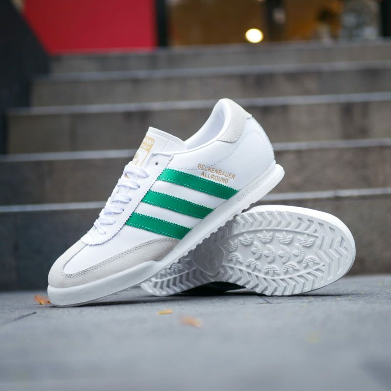 ADIDAS BECKENBAUER ALLROUND WHITE GREEN ORIGINAL SNEAKERS PRIA