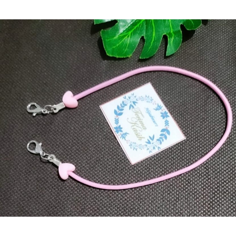 Hijabnur1 - Konektor Masker Tali Bulat Elastis Handmade