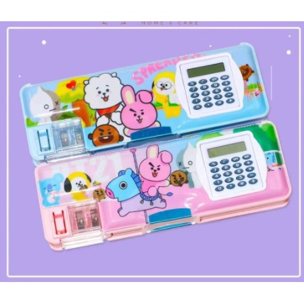 

Murah Tempat Pensil Karakter Kalkulator / BTS