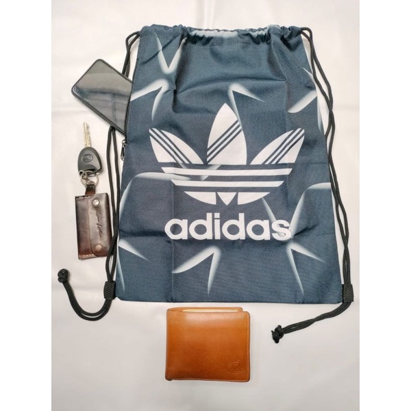 Tas Serut Futsal Sepak Bola Gymsack Stringbag Tas Adidas Gymsack Tas Serut Adidas Tas Olah Raga