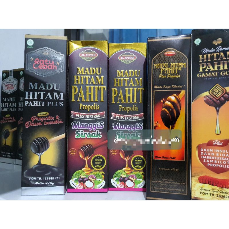 

Madu Hitam Pahit MANGGIS SIRSAK