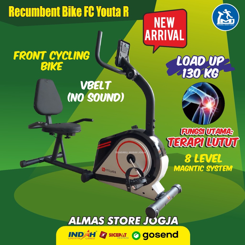 Sepeda STATIS Alat Olahraga Fitness Dirumah Speda Olaraga Fitnes Sepedah Statis Magnetik Spedah Stat