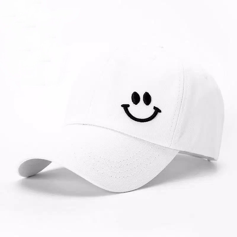 Topi Baseball Smile Pria wanita remaja dewasa