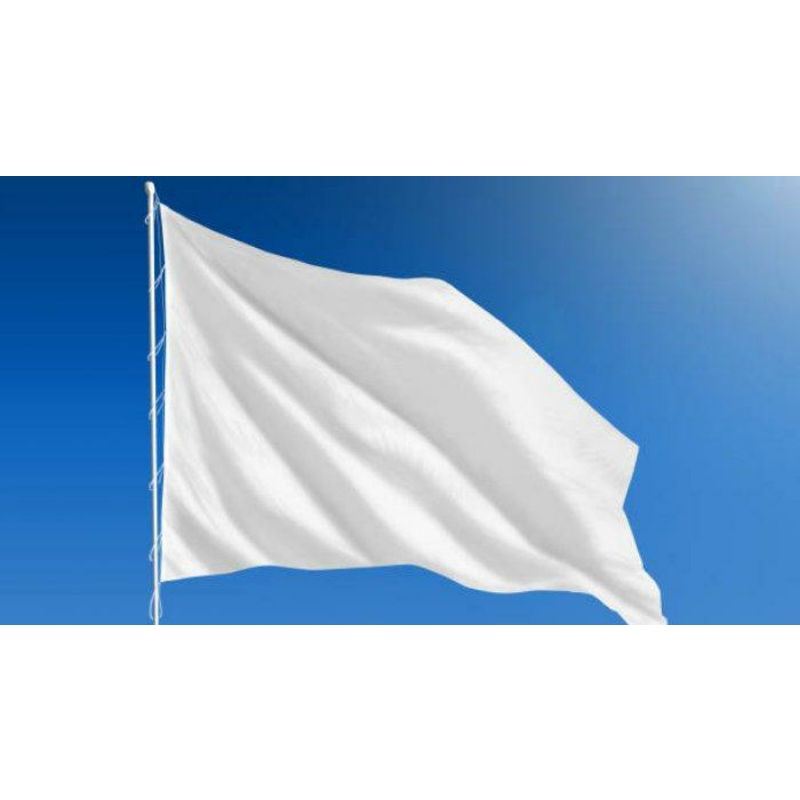 bendera putih polos